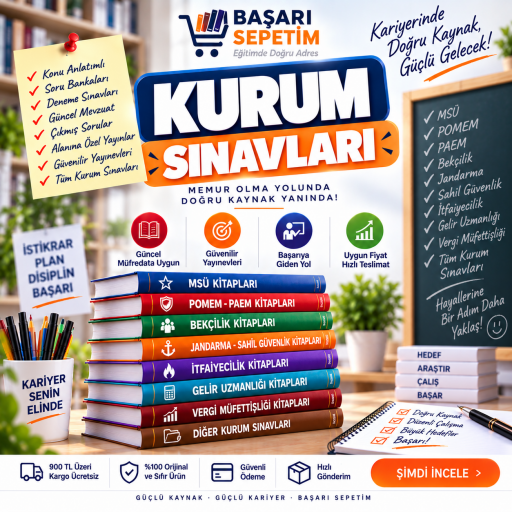 KURUM SINAVLARINA HAZIRLIK
