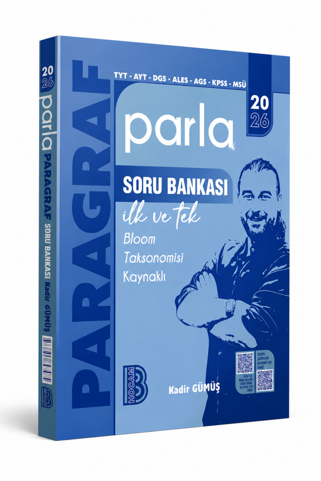 Benim Hocam 2027 YKS TYT AYT DGS ALES MEB-AGS KPSS MSÜ Paragraf PARLA Soru Bankası - Kadir Gümüş