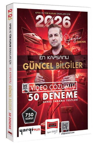 Yargı Yayınları 2026 KPSS Güncel Bilgiler 50 Deneme