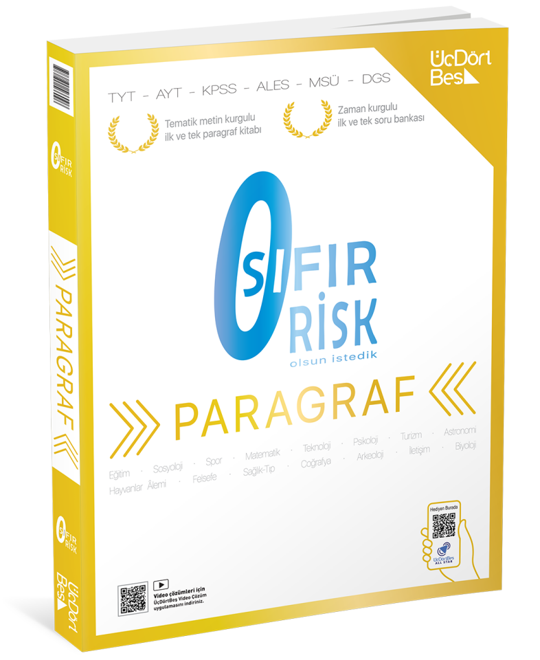 PARAGRAF SIFIR RİSK - GÜNCEL BASKI