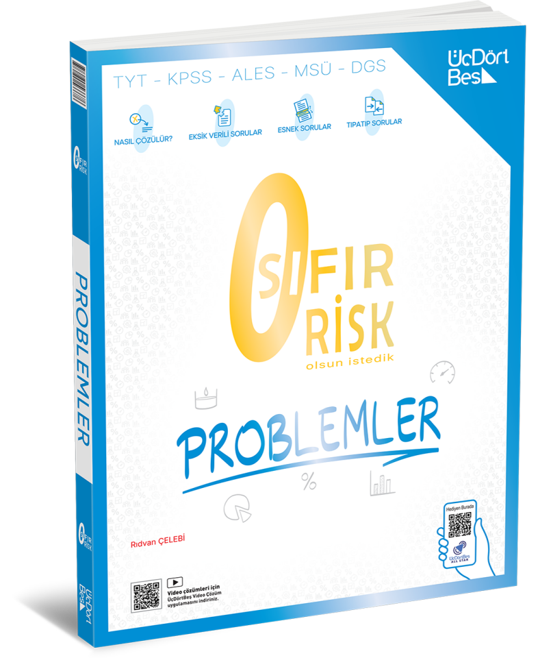 SIFIR RİSK PROBLEMLER - GÜNCEL BASKI