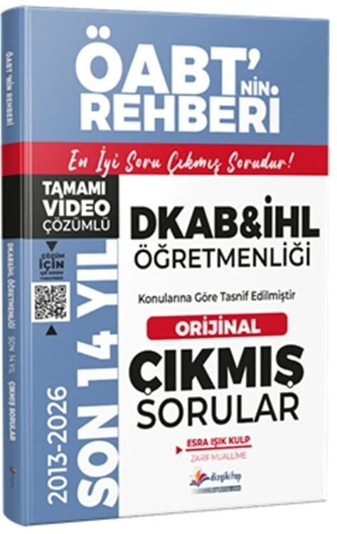Dizgi Kitap 2027 MEB AGS ÖABT Çıkmış Sorular DKAB İHL Son 14 Yıl Video Çözümlü
