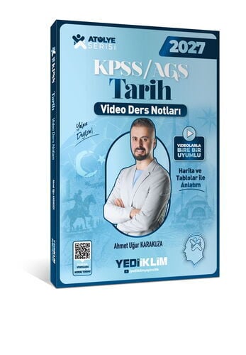 2027 KPSS AGS Tarih Video Ders Notları – Yediiklim Atölye Serisi